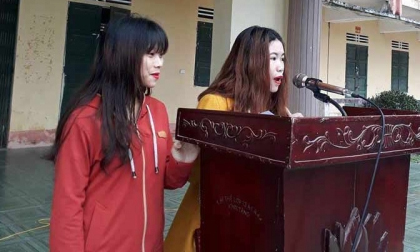 Rủ em chồng đánh ghen nữ sinh lớp 11, hai chị em phải công khai xin lỗi trước 1.800 người