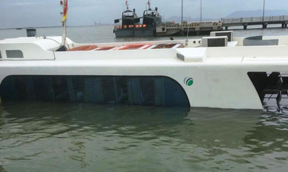 Hé lộ nguyên nhân tàu cao tốc chở 42 hành khách bị chìm ở TP.HCM