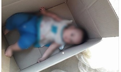 Sự thật việc cháu bé bị bỏ rơi trong thùng carton ở Nghệ An