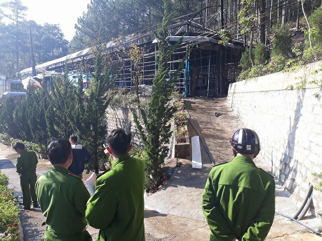 chay xuong sam ngoc linh o da lat, thiet hai hang ty dong hinh anh 1