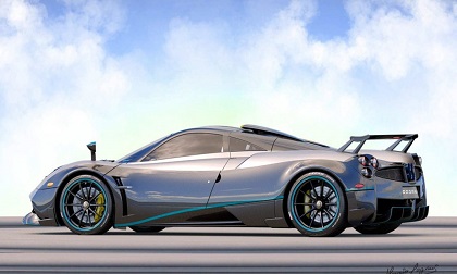 Ngắm vẻ đẹp của chiếc siêu xe Pagani Huayra Coupe cuối cùng