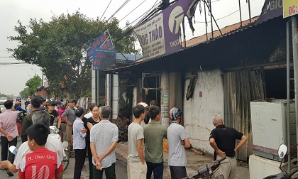 Hiện trường vụ cháy kinh hoàng khiến 3 mẹ con tử vong thương tâm