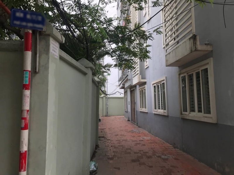  Khu ngõ lối vào nhà nghi phạm Chử Tuấn Sơn.