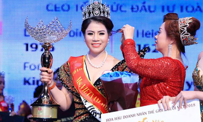 Chân dung hoa hậu doanh nhân Nguyễn Thị Nhung - nghi phạm cầm đầu đường dây mua bán hóa đơn ngàn tỉ