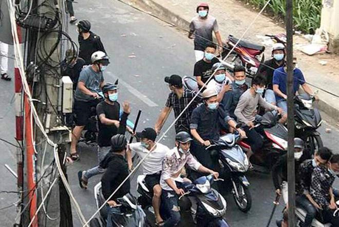 Hỗn chiến đường Trường Sa, người của nhóm Sang 