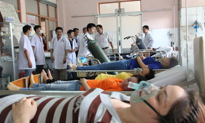 78 người dân trong một xã nhập viện cấp cứu nghi do uống nước nhiễm thuốc diệt cỏ
