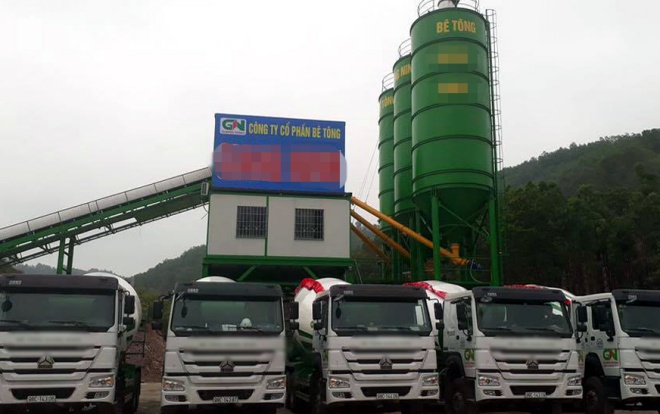  Công ty cổ phần bê tông Giang Ninh- nơi xảy ra vụ việc. Ảnh Báo Bắc Giang