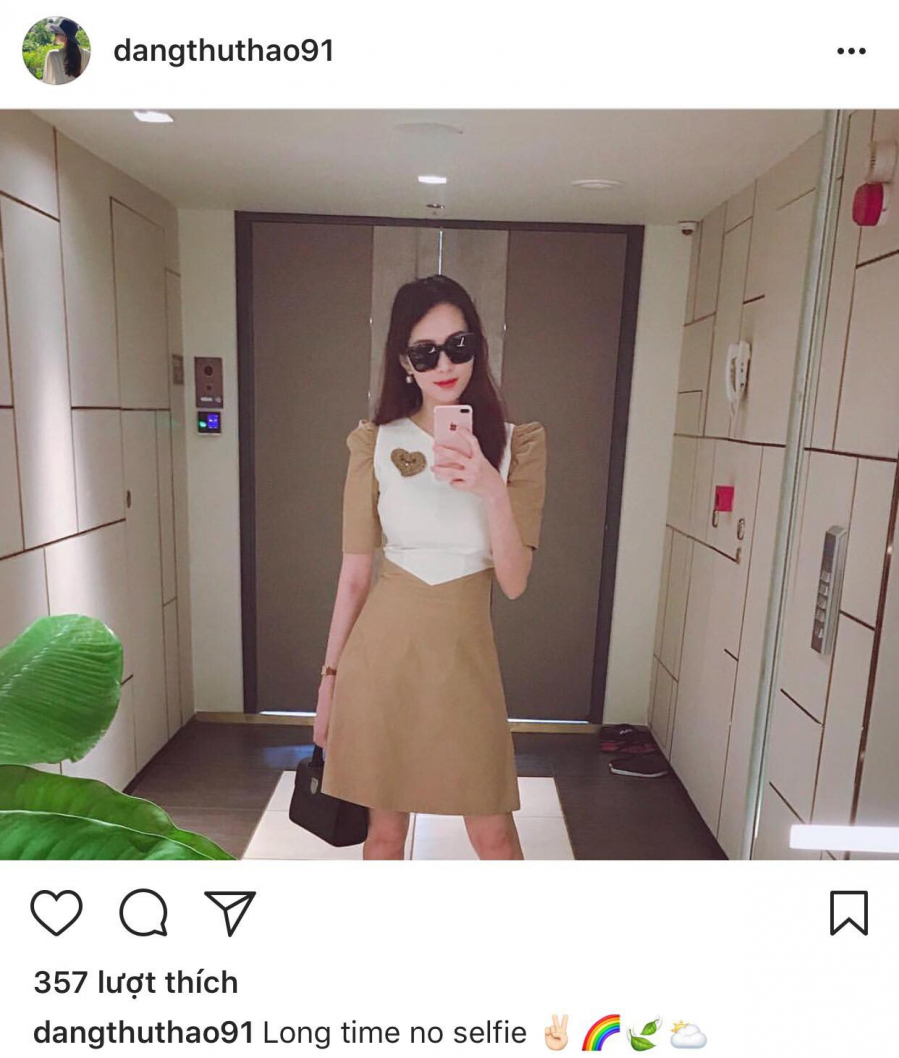 Hoa hậu Đặng Thu Thảo nhanh chóng lấy lại vóc dáng sau khi sinh con đầu lòng