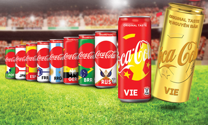 Đón World Cup 2018, Coca-Cola không quên cổ vũ giấc mơ vàng của bóng đá Việt