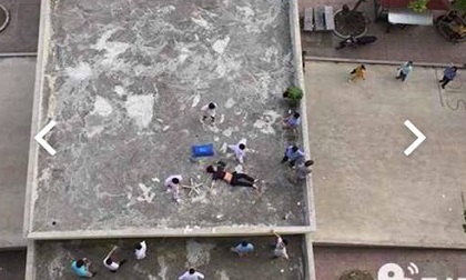 Nam thanh niên rơi từ tầng 11 bệnh viện xuống đất tử vong