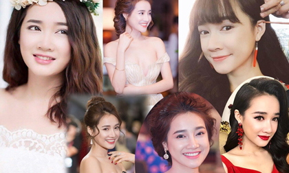 Nhã Phương xinh đẹp hết phần thiên hạ nhờ 1001 kiểu tóc này