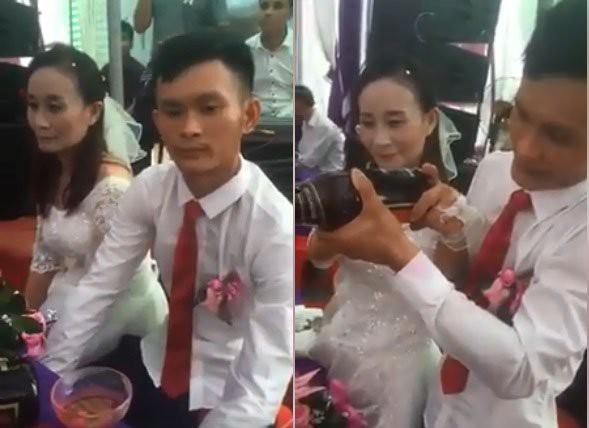 xon xao dam cuoi giua chu re 28 tuoi va co dau 48 tuoi o nam dinh - 1