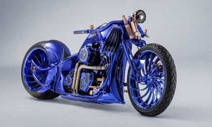 Chiếc Harley Davidson Softail Slim Blue Edition giá 43 tỷ đồng có gì đặc biệt?