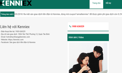 Ra mắt sàn giao dịch Kenniex