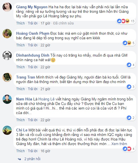 Nhiều người dành lời ngợi khen cho nhan sắc đẹp mặn mà của Hoa hậu Giáng My