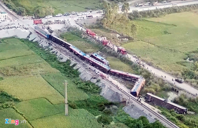 Nghi van chan tau chua ha trong vu tai nan tau hoa o Thanh Hoa hinh anh 2