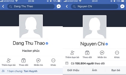 Facebook Đặng Thu Thảo, Khả Ngân, Nam Thư... bị hack