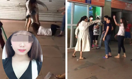 Vợ cũ bị 'vợ mới' của chồng đánh tới tấp: Anh ta cầm dao dọa không cho ai vào can