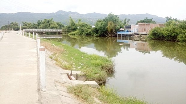 Hiện trường xảy ra vụ việc. Ảnh: báo Thanh Niên.