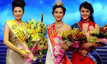 Sự trùng hợp đến khó tin trong chuyện đời tư của top 3 Hoa hậu Việt Nam 2012