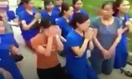 Vụ nhiều cô giáo quỳ, lạy trước đầu ô tô: Thông tin bất ngờ từ Chủ tịch thị trấn
