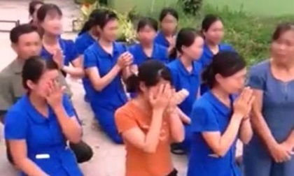 Xôn xao cảnh hàng chục giáo viên mầm non quỳ khóc xin tiếp tục dạy trẻ