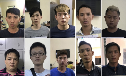 Triệt xoá đường dây lừa đảo qua điện thoại, bắt giữ 12 đối tượng