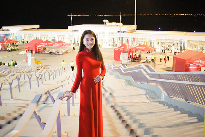 “Bạn gái tin đồn” Văn Đức U23 sang tận Nga xem World Cup - 5