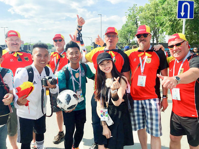 “Bạn gái tin đồn” Văn Đức U23 sang tận Nga xem World Cup - 8