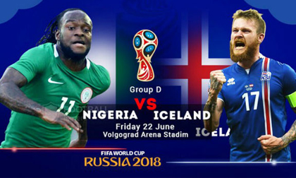 Nigeria – Iceland: Mở đường sống, diệt Argentina – Messi (World Cup 2018)