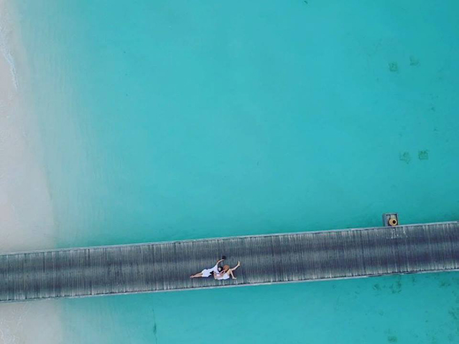 Xôn xao tin Cường Đô La và Đàm Thu Trang chụp ảnh cưới ở Maldives - 1