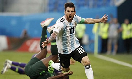 Argentina - Nigeria: Cứu tinh bất ngờ, vỡ òa bàn thắng phút 86 (World Cup 2018)