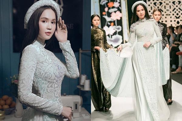 ngoc trinh khang dinh dang cap ngoc nu hang dau showbiz sau khi bi che mat tron, bap tay to - 1