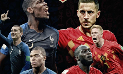 Nhận định bán kết World Cup Pháp - Bỉ: 'Cuồng phong' Mbappe cuốn phăng 'lốc đỏ'?