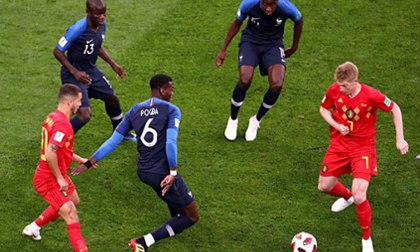 Pháp - Bỉ: Khoảnh khắc vàng, hiên ngang vào chung kết (World Cup 2018)