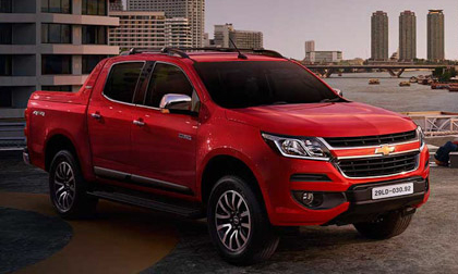 6 xe bán tải bán chạy nhất Việt Nam tháng 6/2018: Chevrolet Colorado giữ vững ngôi đầu