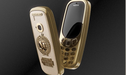 Nokia 3310 bản Putin-Trump bằng titan và vàng 24K giá siêu đắt