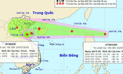 Áp thấp ‘nối đuôi’ nhau, Biển Đông sắp có bão