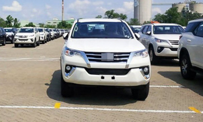 Xe Toyota Fortuner 2018 đã về Việt Nam, giá khoảng 1,45 tỷ đồng