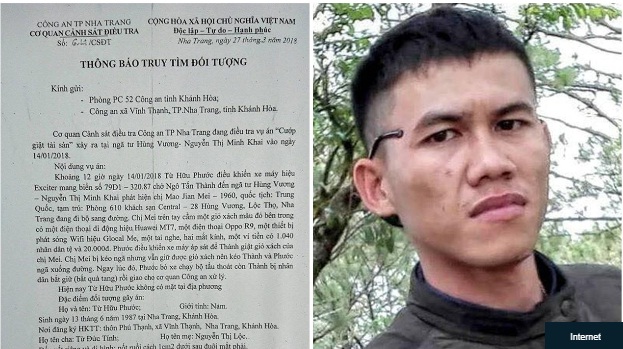 Cựu tuyển thủ U23 Việt Nam bị truy tìm vì... tội cướp giật hình ảnh 1 cuu tuyen thu u23 viet nam bi truy tim vi... toi cuop giat hinh anh 1