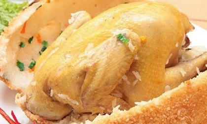 Cách làm gà bó xôi ngon bất bại, nóng hổi cho ngày mưa