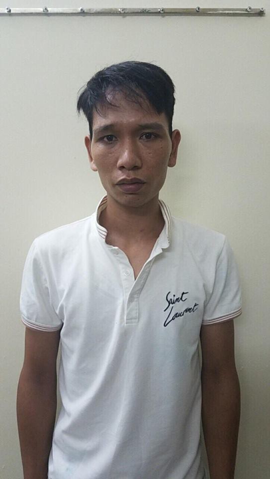 Đối tượng Trần Văn Phong, kẻ trả lại tiền âm phủ cho 2 du khách người nước ngoài tại Hà Nội. Ảnh: TL