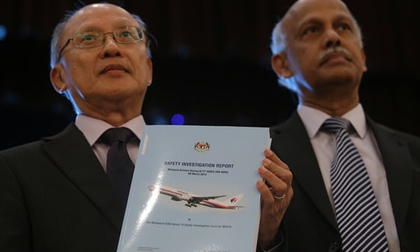 Chính thức: Máy bay MH370 đi chệch hướng do có người điều khiển