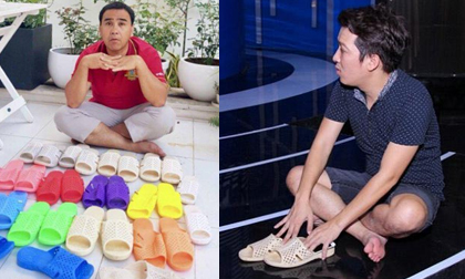 Loạt sao sở hữu tiền tấn vẫn ưa thích 'đôi dép quốc dân' giá chỉ 20K