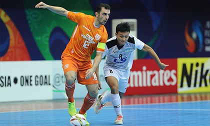 Chung kết futsal châu Á, Thái Sơn Nam - Mes Sungun: Rượt đuổi hấp dẫn, thẻ đỏ cay đắng