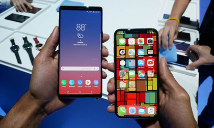 Galaxy Note 9 và iPhone X: Cuộc chiến của những siêu phẩm nghìn đô