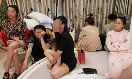 Tiệc ma túy trong khách sạn của dân chơi Sài Gòn