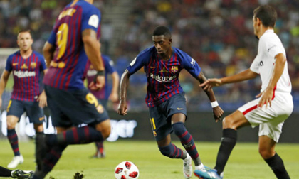 Messi tịt ngòi, Barca chật vật giành Siêu Cúp
