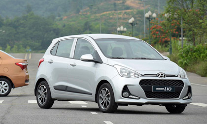Top 10 xe bán chạy nhất tháng 7/2018: Hyundai i10 tiếp tục 'soán ngôi' Toyota Vios