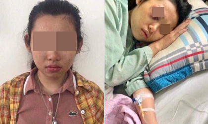 Dân mạng xôn xao về 'quả báo' của Linh Thỏ: 2 tháng trước được chồng chở đi đánh vợ cũ giữa chợ, nay lại bị đánh sái quai hàm?